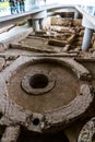 Editorial, Ruins at the Entrance to Acropolis Museum